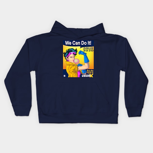 Jubilee for President Kids Hoodie by sergetowers80